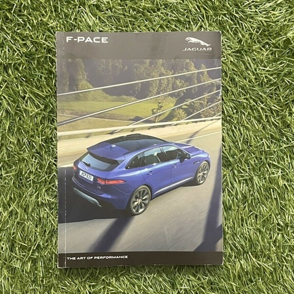 2018 Jaguar F-PACE Owners Manual 3.0L 2.0L Gas Diesel - Picture 2 of 12